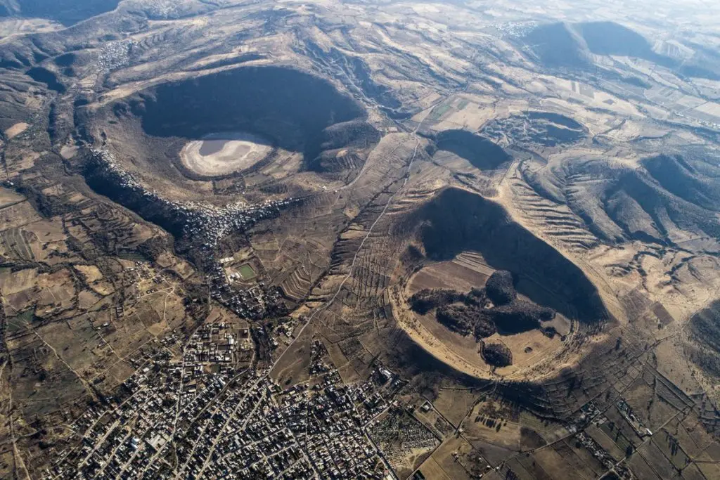 Valle desde las alturas.